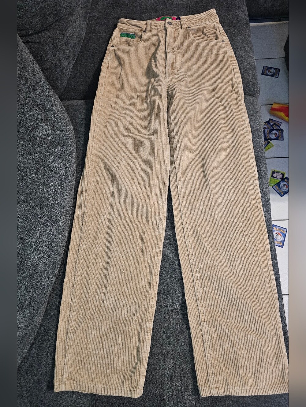 Empyre Women's Corduroy Jeans in Light Beige